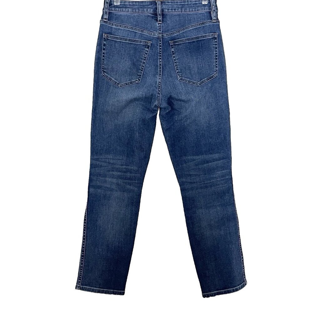 J. Crew Vintage Slim Straight Jeans 27 Curvy High Rise Surf Wash L4713 Stretch - Picture 3 of 10